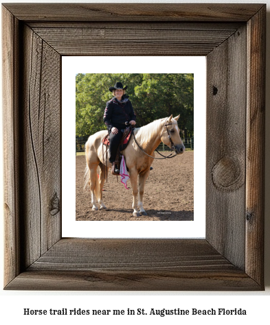 horse trail rides near me in St. Augustine Beach, Florida